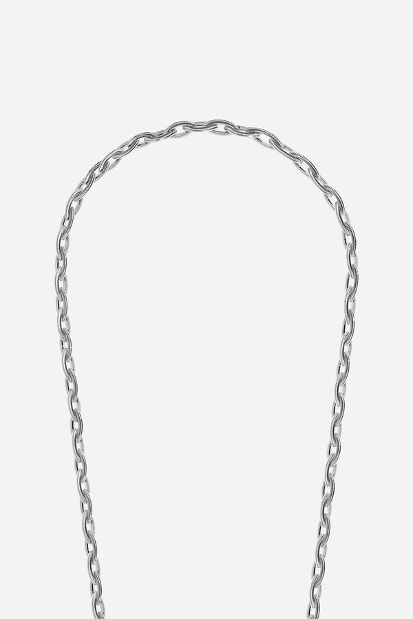 La Coque Française Chaine Longue Pia Argent 120 Cm