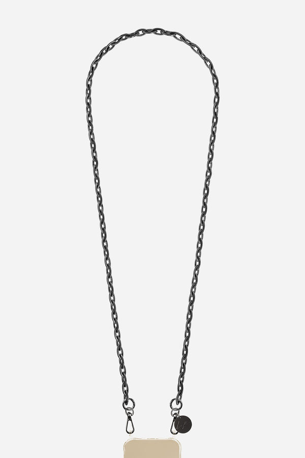 la coque française Chaine Longue Pia Noir 120 cm