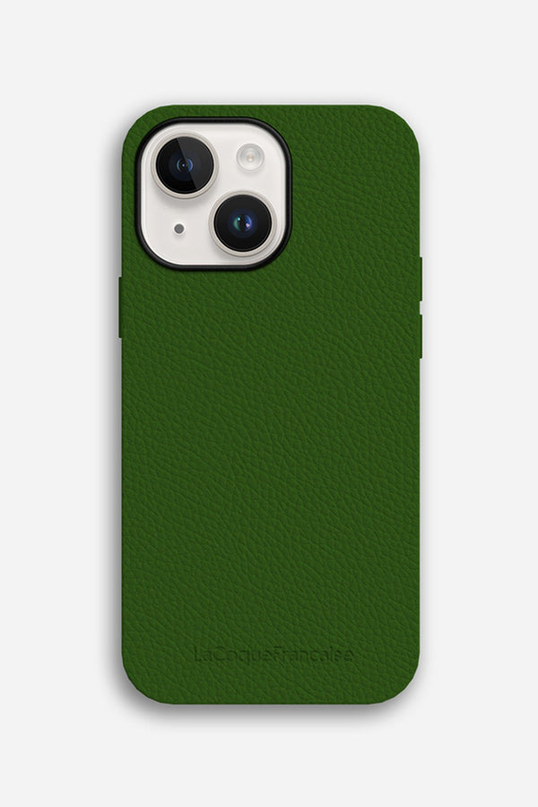 la coque française Coque Cuir Vert iPhone 15 Pro la coque française Coque Cuir Vert iPhone 15 Pro