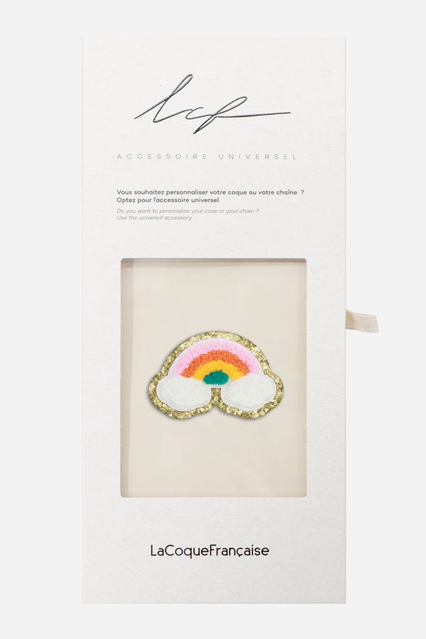 La Coque Française Patch Arc En Ciel Multicolore