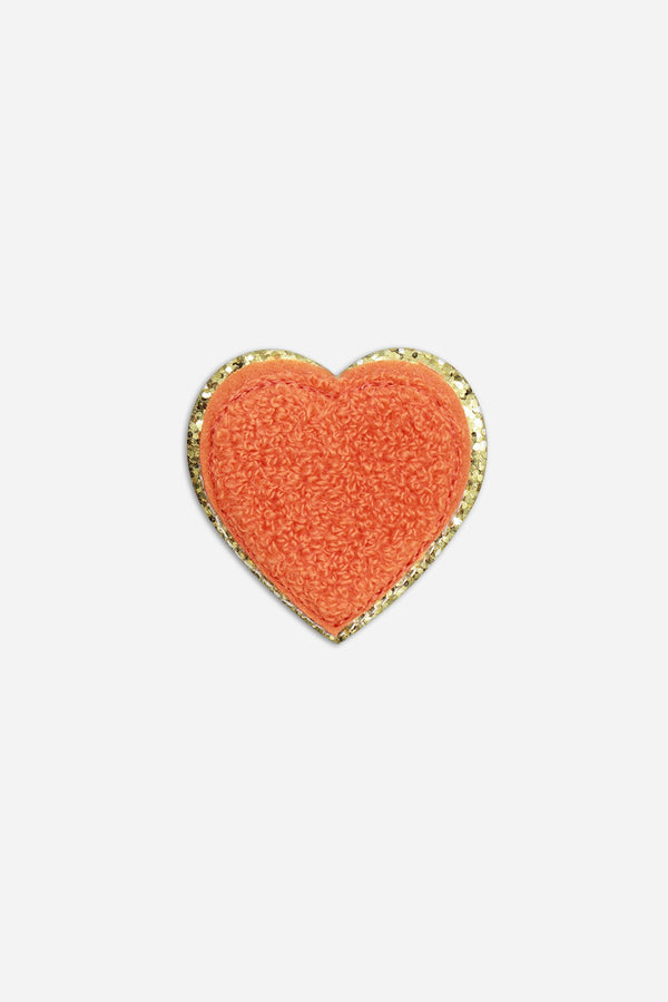 la coque française Patch Coeur Corail
