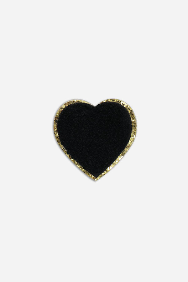 la coque française Patch Coeur Noir