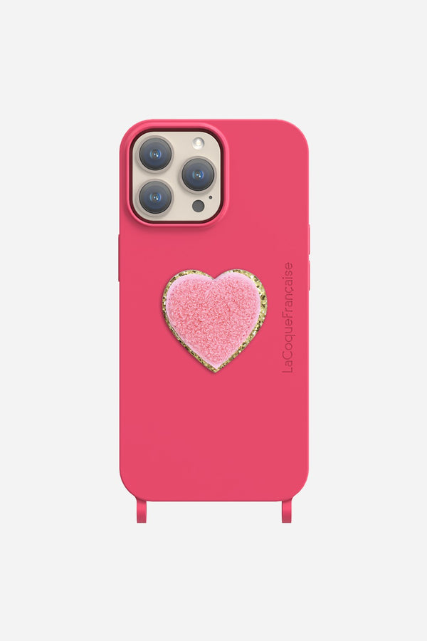 La Coque Française Patch Coeur Rose