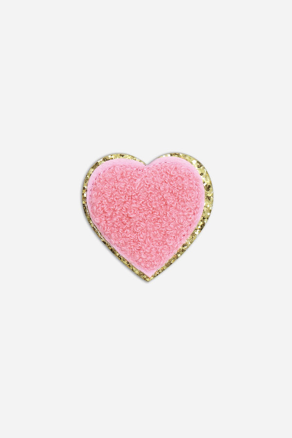 la coque française Patch Coeur Rose