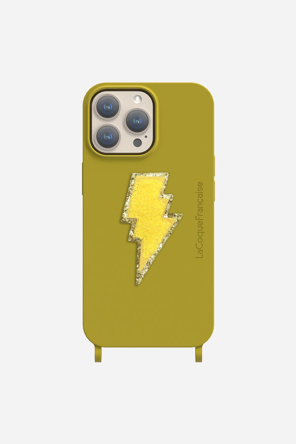 La Coque Française Patch Eclair Jaune