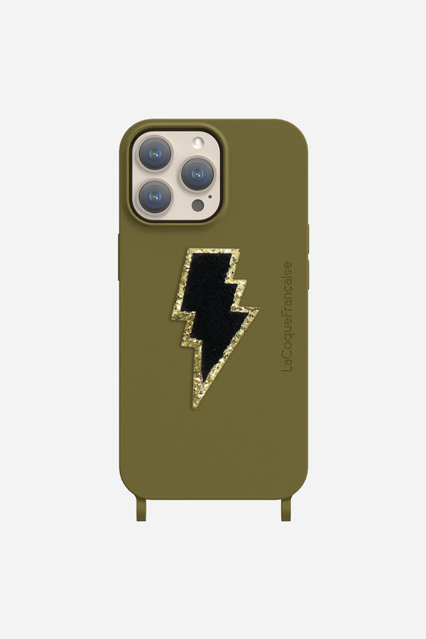 La Coque Française Patch Eclair Noir