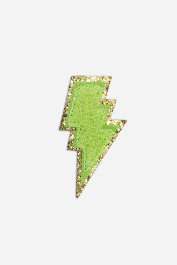 la coque française Patch Eclair Vert la coque française Patch Eclair Vert