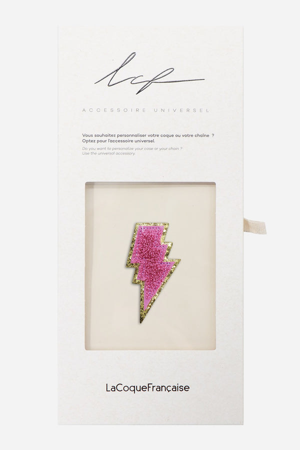 La Coque Française Patch Eclair Violet