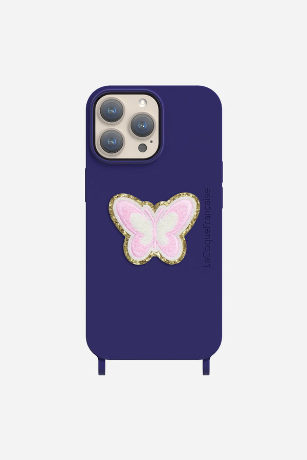 La Coque Française Patch Papillon Rose