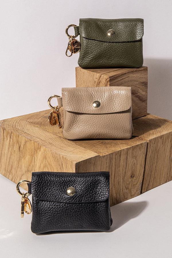 La Coque Française Porte Monnaie Loan Beige