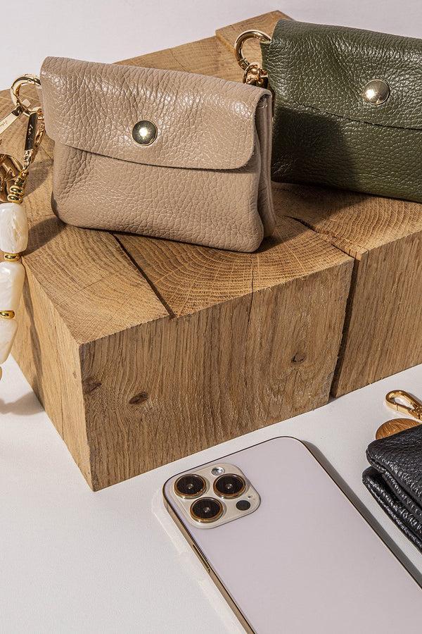 La Coque Française Porte Monnaie Loan Kaki