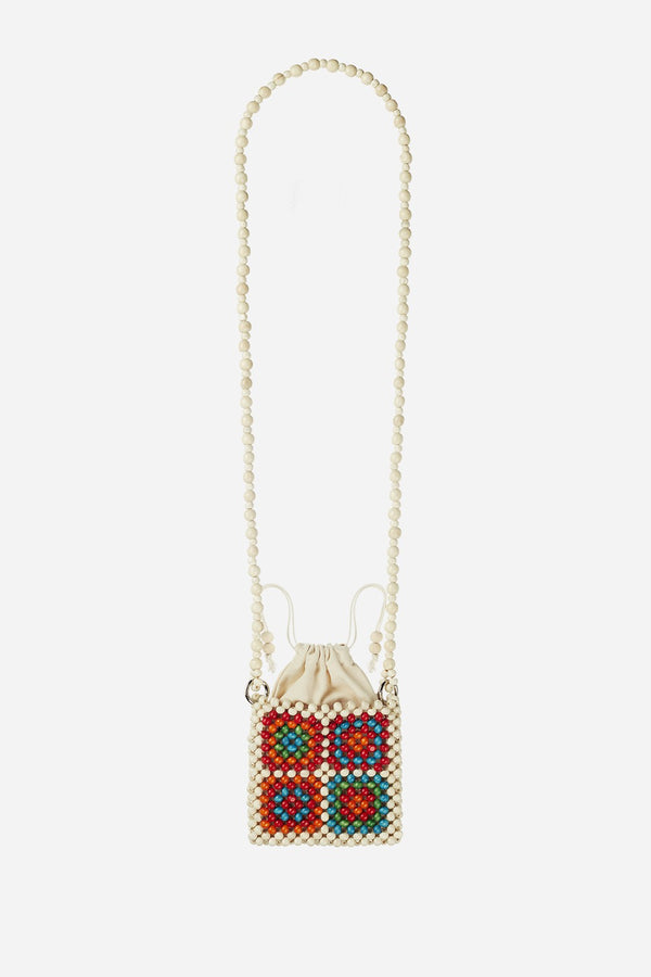 la coque française Sac Bandouliere Bonnie Beige