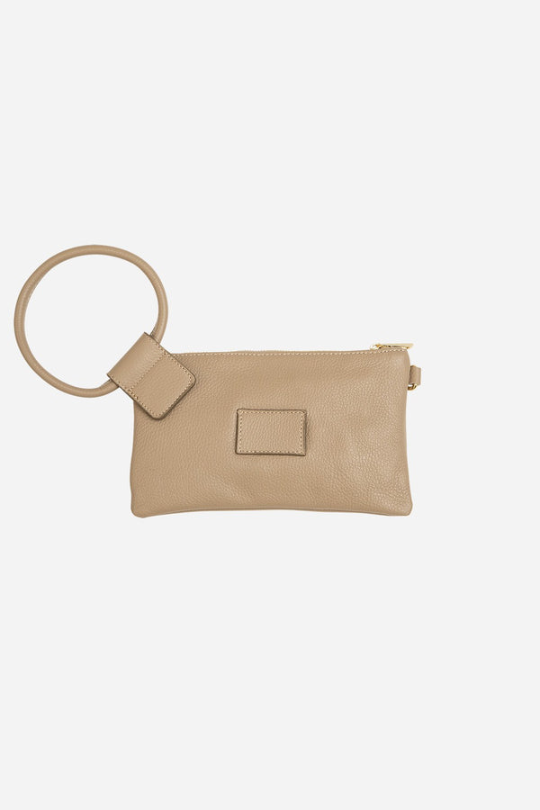 La Coque Française Sac Bandouliere Gabrielle Beige