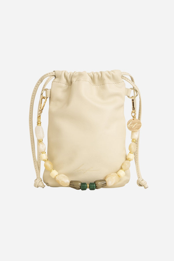 La Coque Française Sac Bandouliere Lorena Beige