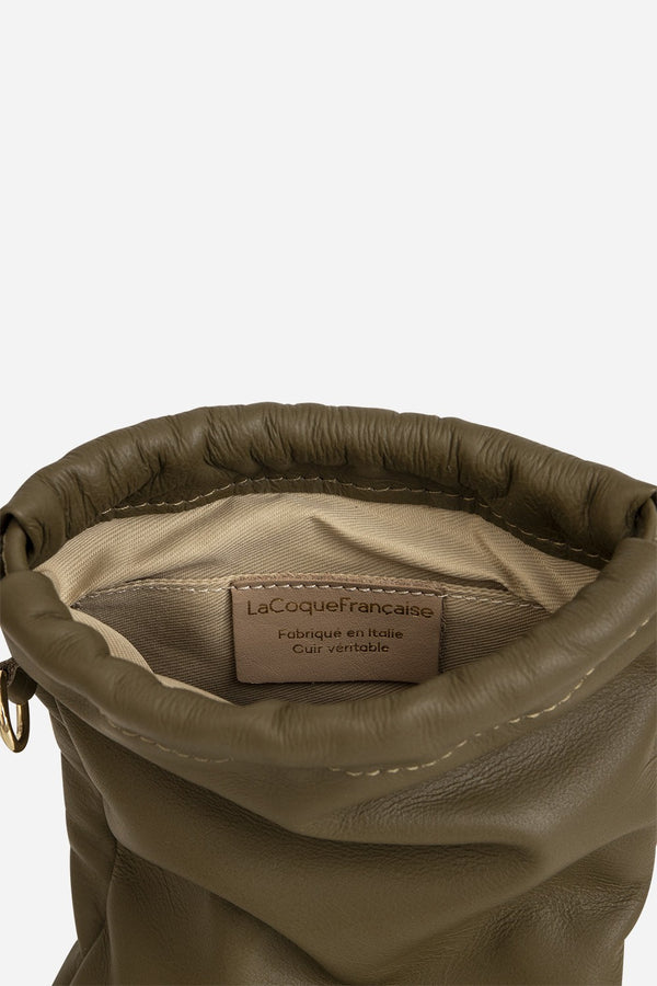 La Coque Française Sac Bandouliere Lorena Kaki