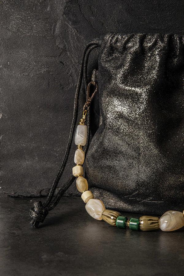 La Coque Française Sac Bandouliere Lorena Noir