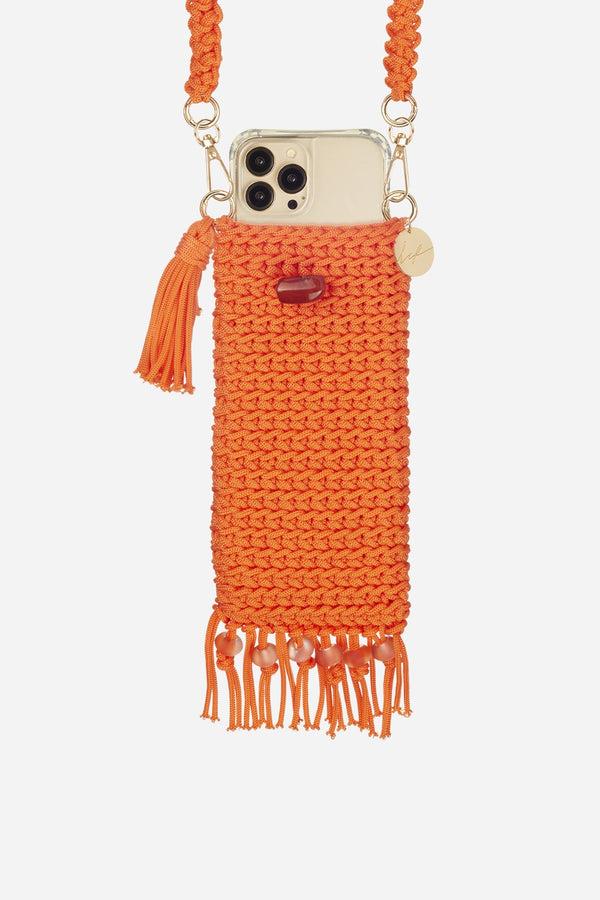 La Coque Française Sac Bandouliere Nawell Orange