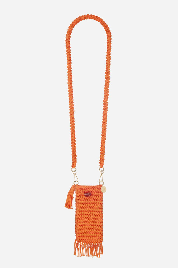 la coque française Sac Bandouliere Nawell Orange