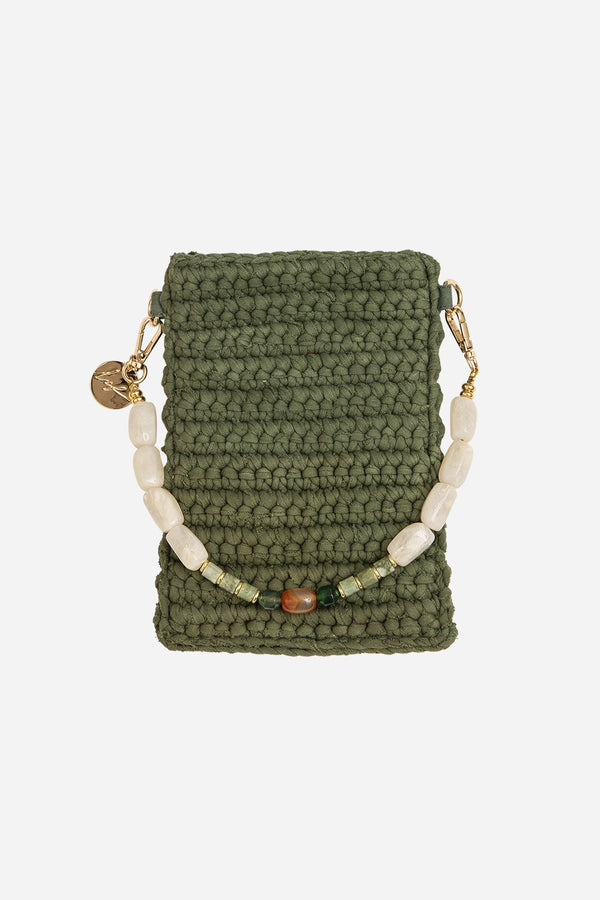 La Coque Française Sac Bandouliere Reva Kaki