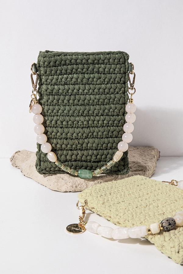 La Coque Française Sac Bandouliere Reva Kaki