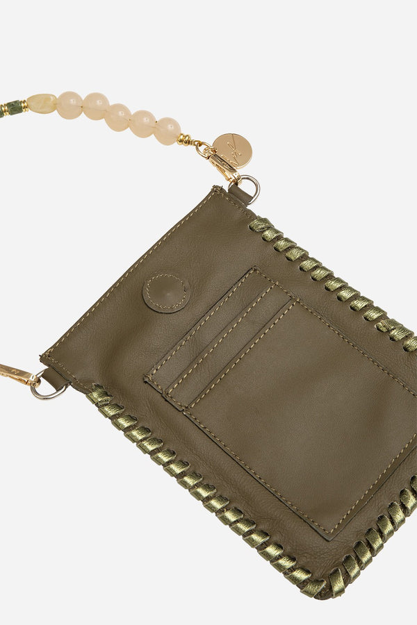 La Coque Française Sac Bandouliere Siena Kaki