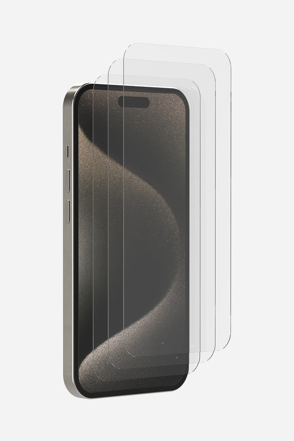 La Coque Française Lot De 3 Vitres Verre Trempe Transparent IPhone 16 Pro