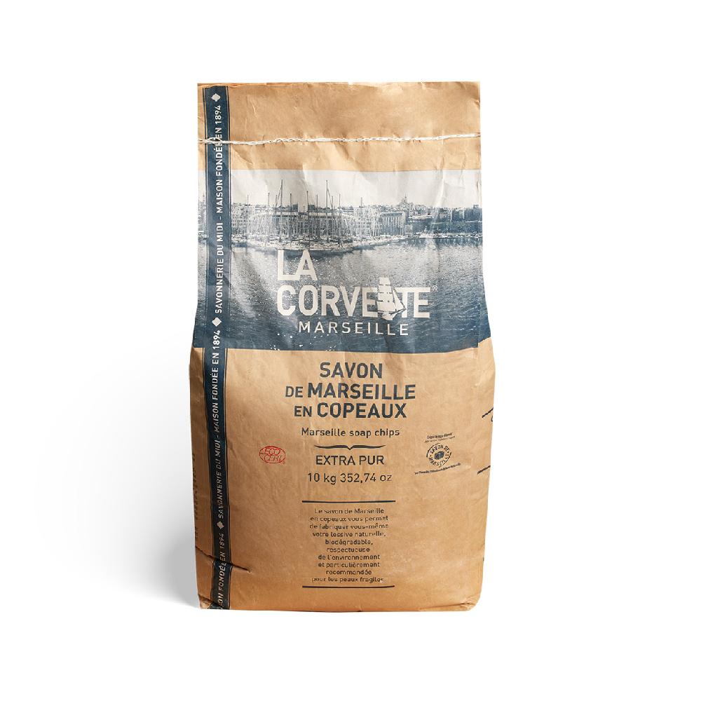 La Corvette Copeaux De Savon De Marseille Vrac – 10kg – EXTRA PUR – ECOCERT Ecodétergent