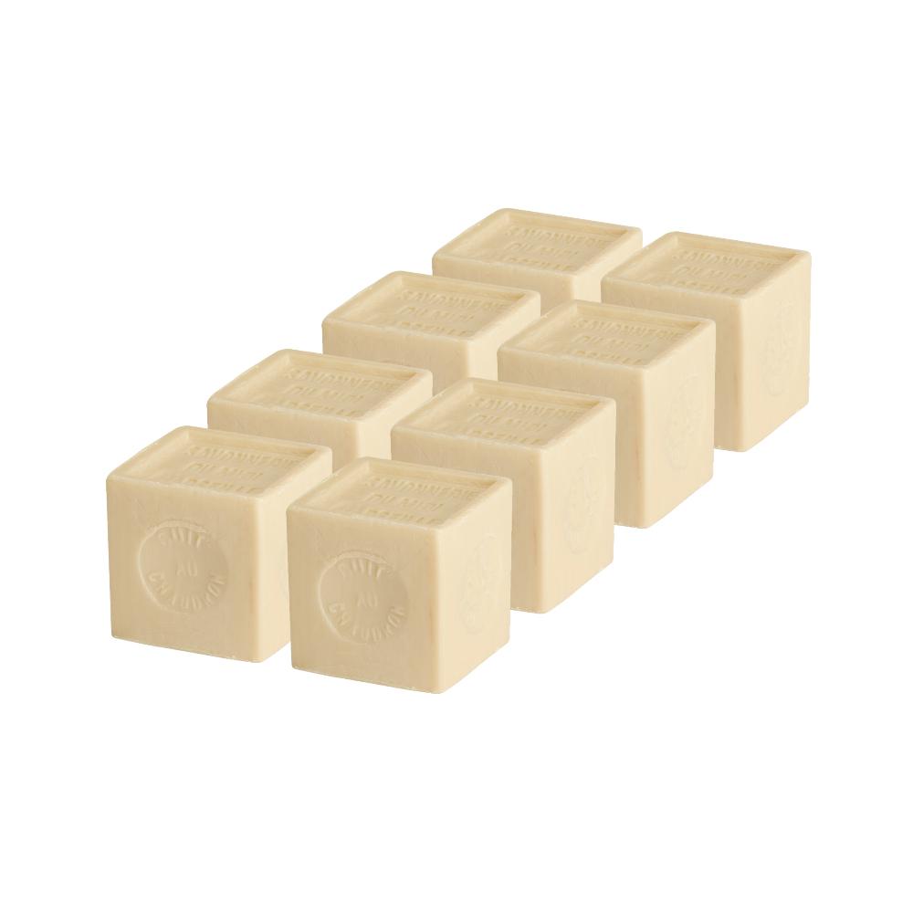 la corvette Cubes de Savon de Marseille EXTRA PUR – Lot 8x300g – Sans emballage – COSMOS NATURAL