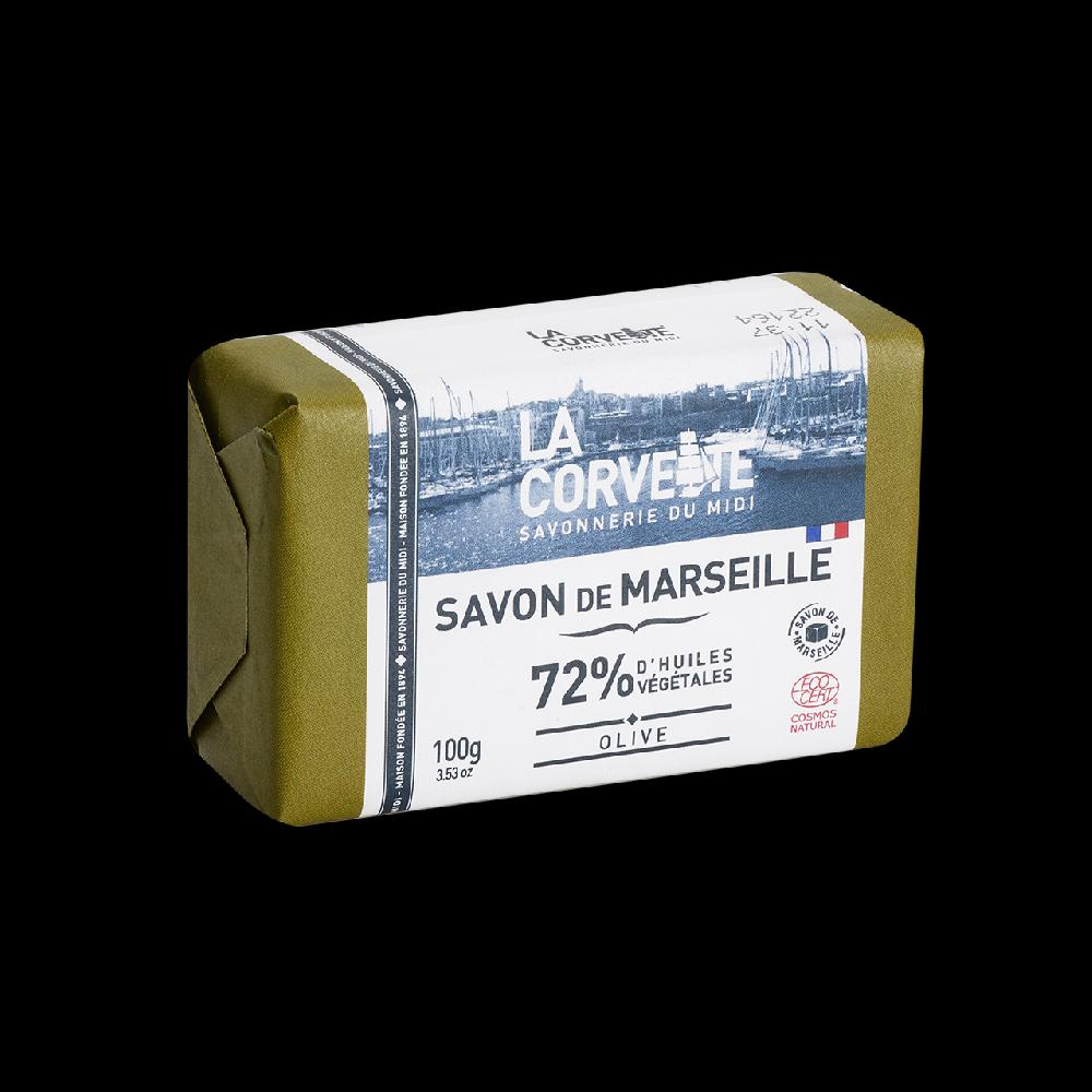 La Corvette Savon De Marseille OLIVE – 100g – COSMOS NATURAL