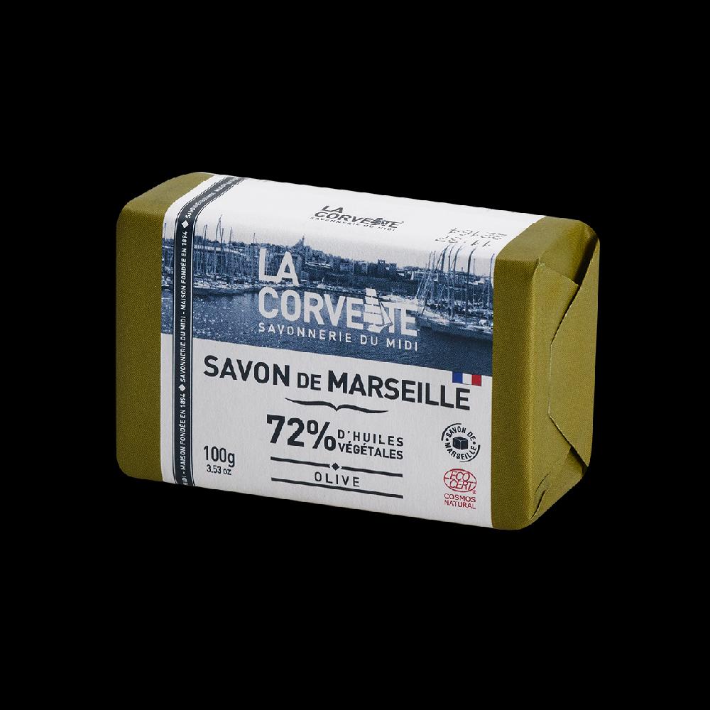 la corvette Savon de Marseille OLIVE – 100g – COSMOS NATURAL la corvette Savon de Marseille OLIVE – 100g – COSMOS NATURAL