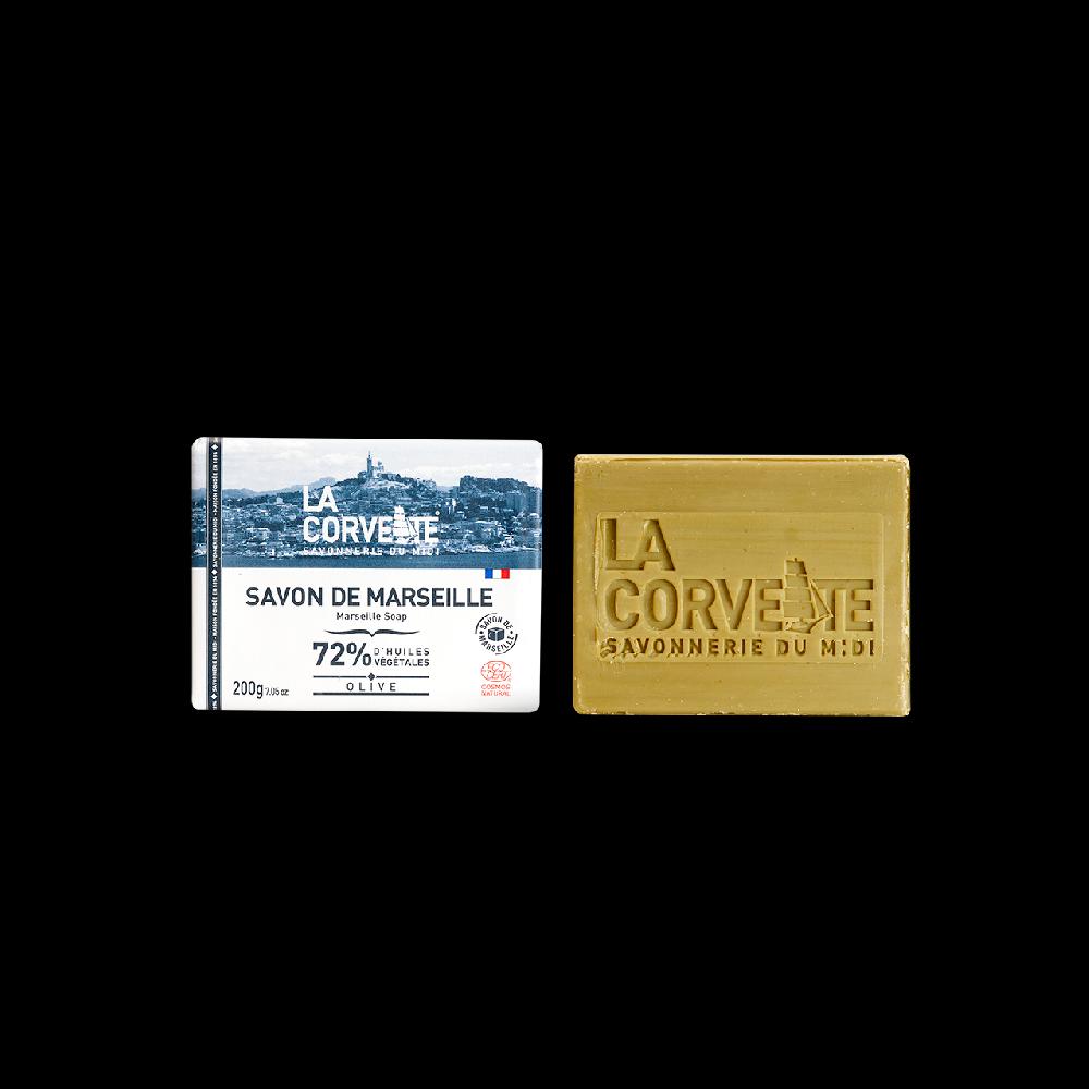 La Corvette Savon De Marseille OLIVE – 200g – COSMOS NATURAL