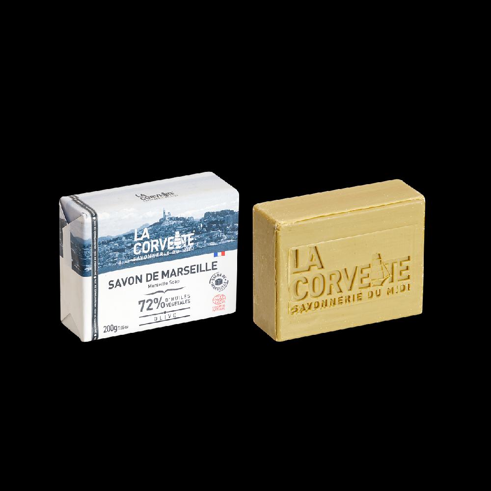 La Corvette Savon De Marseille OLIVE – 200g – COSMOS NATURAL