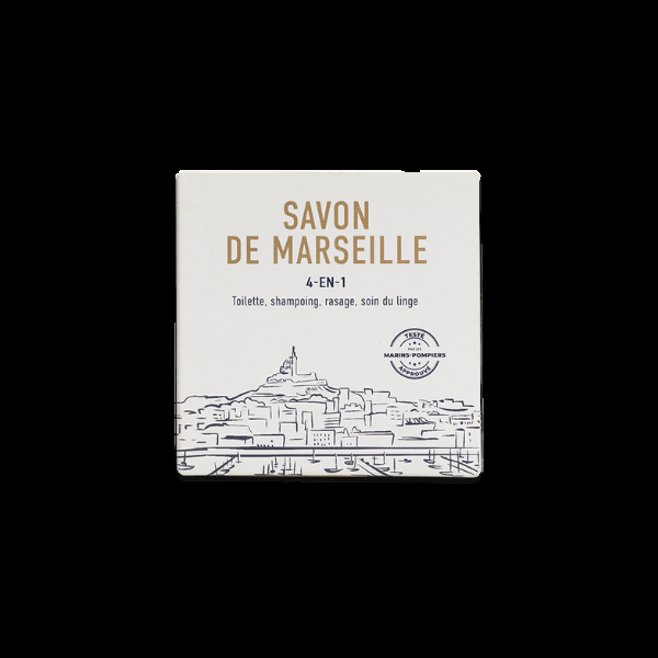 La Corvette Savon De Marseille Solidaire MARINS-POMPIERS – OLIVE – 300g – En Boite – COSMOS NATURAL