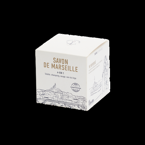 la corvette Savon de Marseille solidaire MARINS-POMPIERS – OLIVE – 300g – En boite – COSMOS NATURAL