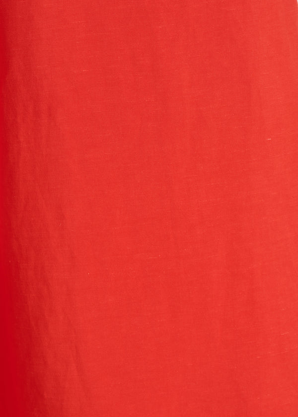La Fée Maraboutée Combinaison Large Orange à Manches Courtes