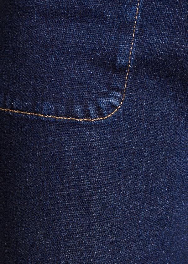 La Fée Maraboutée Jean Bootcut Brut Taille Haute En Coton Biologique