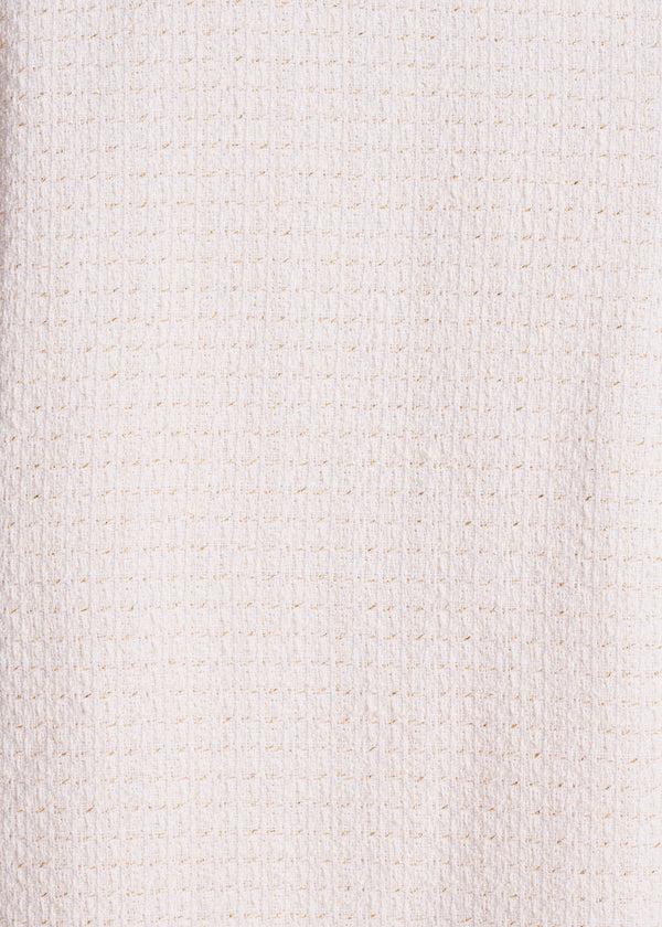 La Fée Maraboutée Manteau 3/4 écru Ample Et Droit