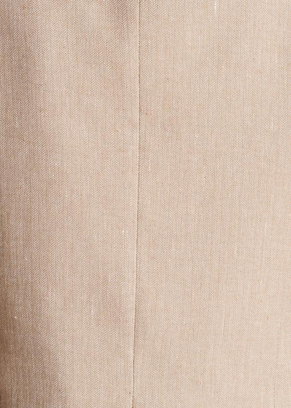 La Fée Maraboutée Veste Sans Manches Beige Cintrée