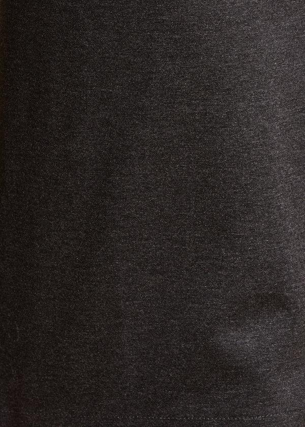 La Fée Maraboutée Pantalon Gris Anthracite Large En Jersey Milano