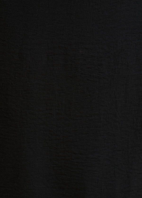 La Fée Maraboutée Robe Longue Noire Faux Portefeuille