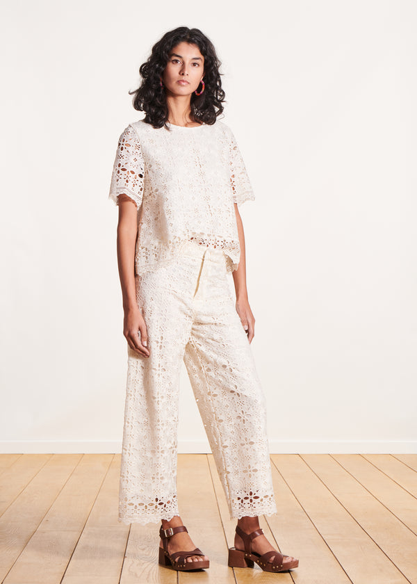 La Fée Maraboutée Sandales En Cuir Marron Avec Semelle Bois