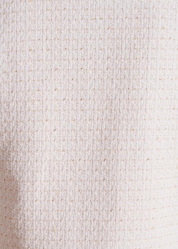 La Fée Maraboutée Veste Courte Et Droite écrue à Col Rond