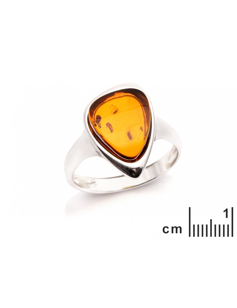 La Maison De L'ambre Bague Argent 925 AmbreBaltique