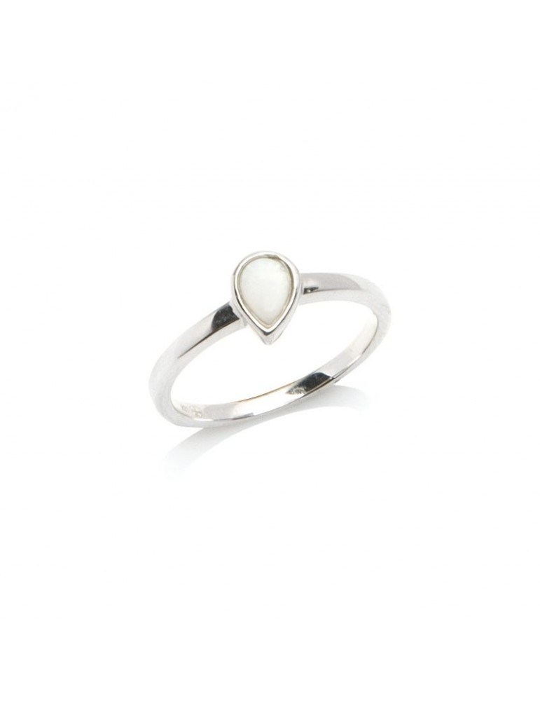 la maison de l'ambre Bague argent Opale d'Australie
