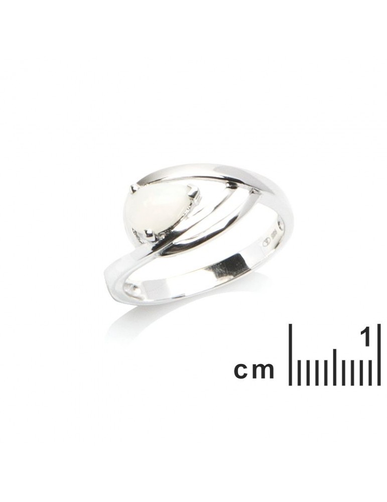 La Maison De L'ambre Bague Argent Opale D'Australie