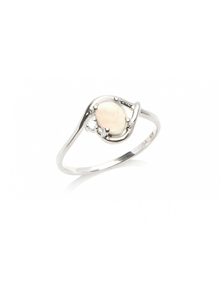 la maison de l'ambre Bague argent Opale d'Australie