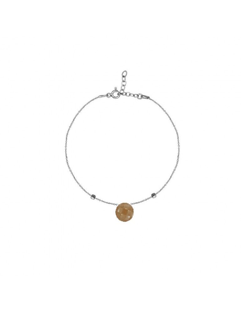 la maison de l'ambre Bracelet argent Pierre de Lune