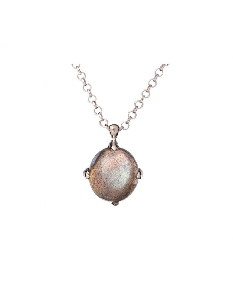 la maison de l'ambre Collier argent 925 Labradorite
