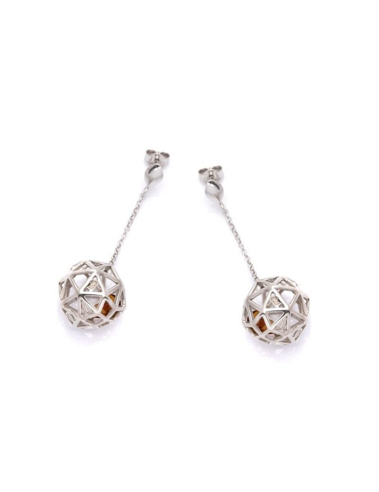 la maison de l'ambre B.O argent 925 Ambre Baltique