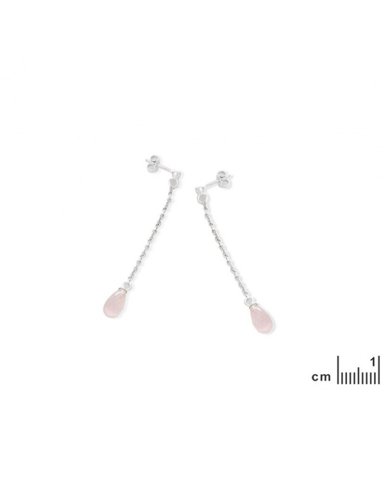 La Maison De L'ambre B. O Argent 925 Quartz Rose